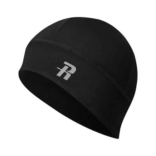 Runhit Football Skull Cap - Moisture Wicking Running Sports Skullcap, Fleece Helmet Liner for Cycling Motorcycle Hard Hat