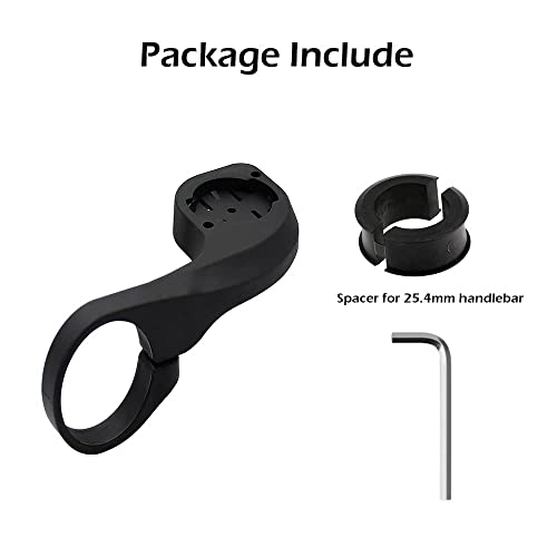 Thinvik Bike Computer Mount for Garmin Edge 25-840 - Basic Version, 31.8mm & 25.4mm Handlebar