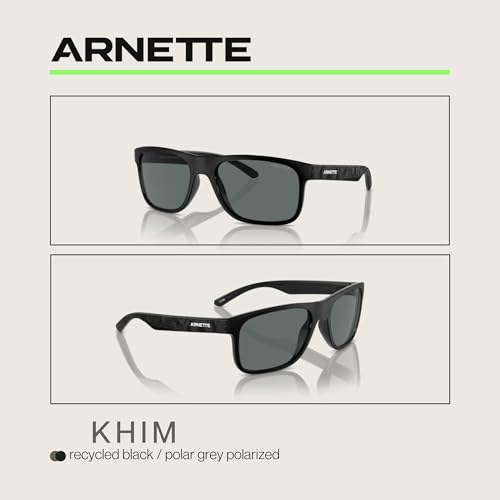 ARNETTE Khim AN4341 Square Sunglasses for Men +BUNDLE with ACCESSORY EYEWEAR KIT