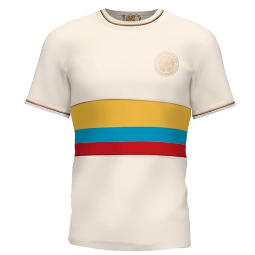 Colombian Soccer Jersey Edición Especial Centenario - Medium White
