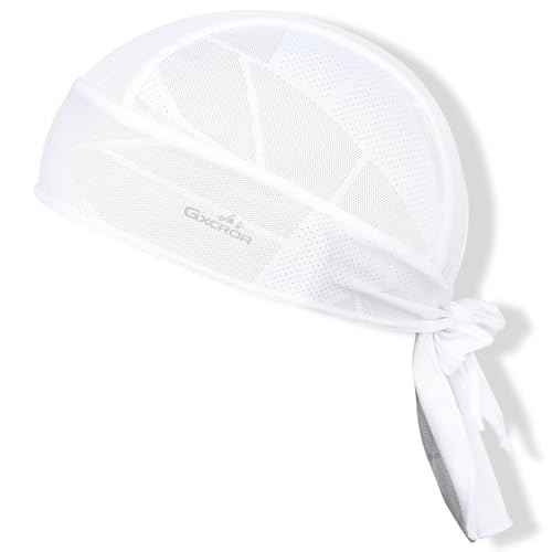 GXCROR Sports Bandanas Cap Skull Caps for Men Breathable Women Skull Cap Helmet Liner