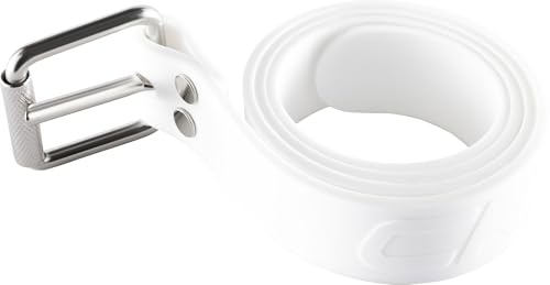 Silicone Weight Belt for Spearfishing - White, Quick-Release Buckle