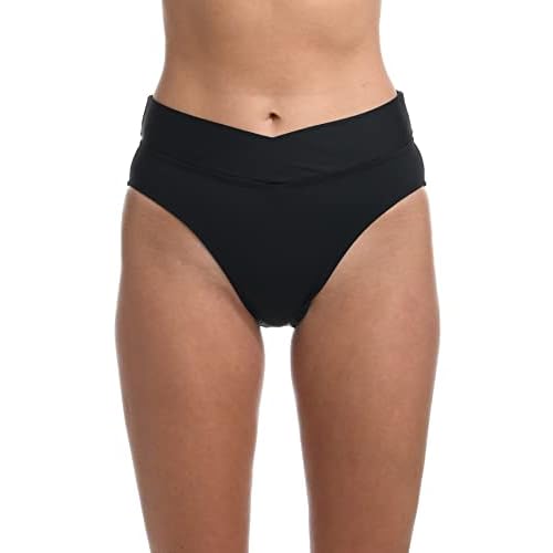 Cross Over High Waist Bikini Swimsuit Bottom