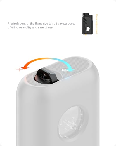 Refillable Windproof Triple Jet Flame Torch Lighter Adjustable Gas Refillable