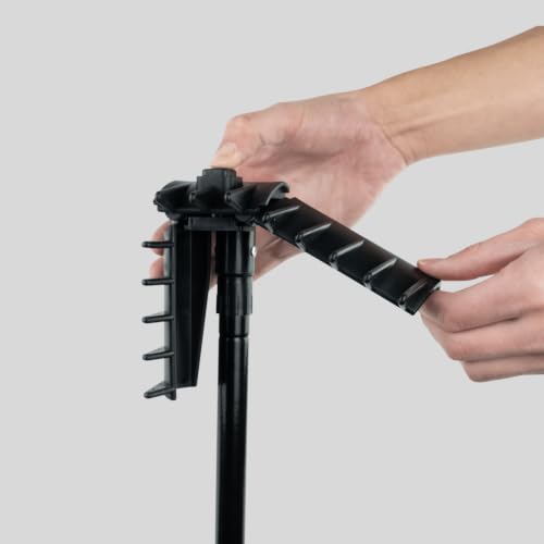 Portable Foldable Golf Bunker Rake - Lightweight, 3.5ft, Easy Storage & Use