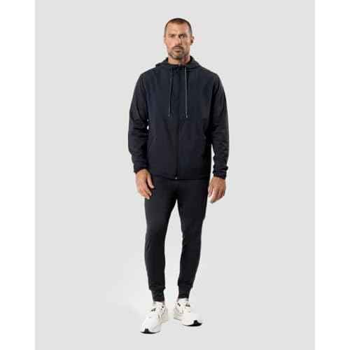 INTO THE AM Mens Windbreaker Jacket S-4XL - Lightweight Athletic Shell for Running, Gym & Outdoor