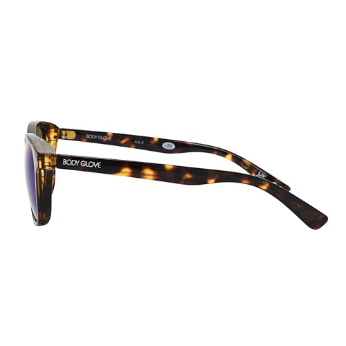 Body Glove Serenity Sunglasses Round, Tortoise, 49 mm
