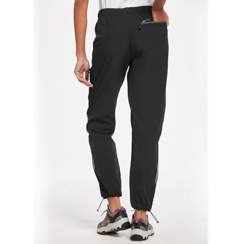 baleaf Women's Hiking Pants Quick Dry Lightweight Water Resistant Elastic Waist Cargo Pants for All Seasons