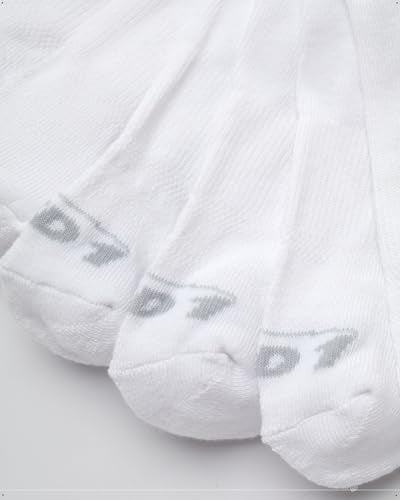 Boys Low Cut Athletic Socks 8 Pack - Cushioned, No Show, Breathable Support