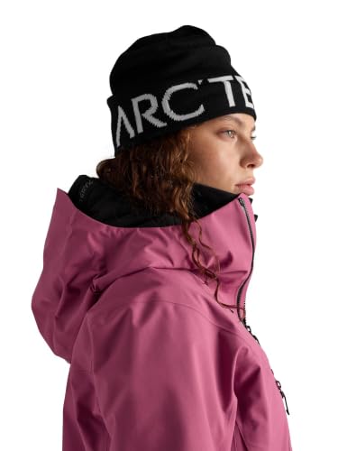 Unisex Wool Recycled Polyester Beanie Hat - Reversible Arc'teryx Word Head Toque One Size / Orca