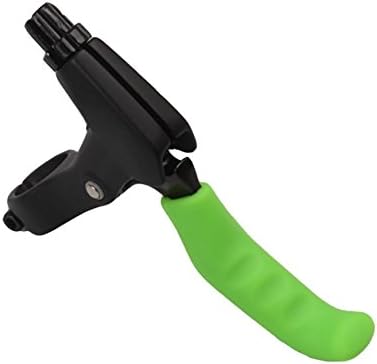 Anti-Slip Shock-Absorbing and Comfortable Brake Handle Silicone Sleeve Universal Brake Lever Protection Cover for Road Bike and MTB，2 Pairs (Yellow)