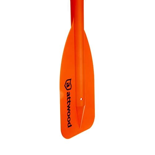 Attwood Emergency Telescoping Paddle for Boating, Orange