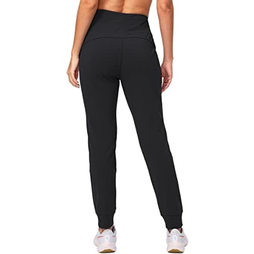 G Gradual Women's Fleece Lined Joggers High Waisted Water Resistant Thermal Winter Sweatpants Running Hiking Pockets