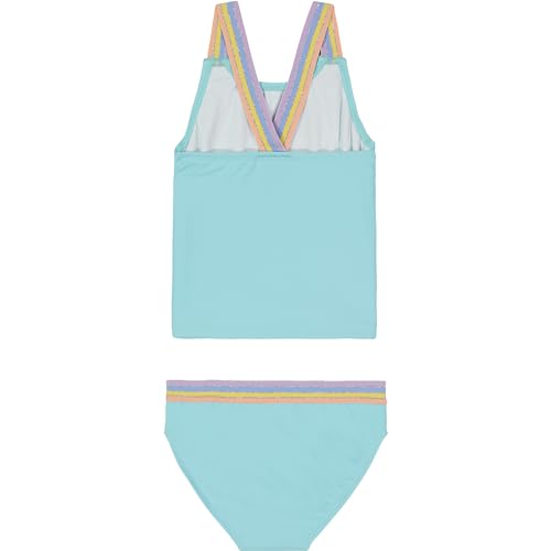 Nautica Girls Two-Piece Bikini Swimsuit Set, UPF 50+ Sun Protection, Quick-Dry Bathing Suit