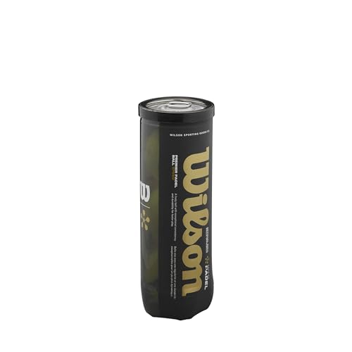 Wilson Premier Padel Speed Tennis Balls 3 Pack - Yellow, Official Match Ball