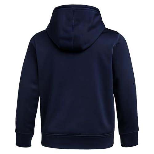 FC Barcelona Kids Pullover Hoodie - Unisex Officially Licensed Soccer Apparel - Navy Small