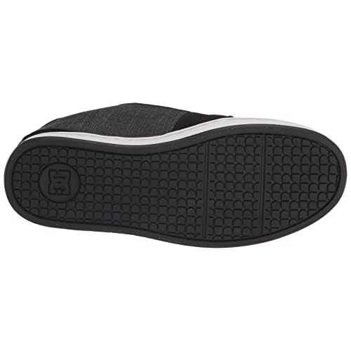 DC Shoes Net- Black/Armor/Black- 8.5