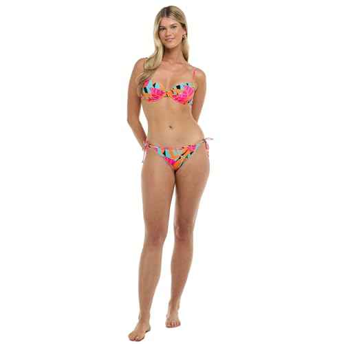 Body Glove Womens Brasilia Tie Side Cheeky Bikini Bottom Swimsuit