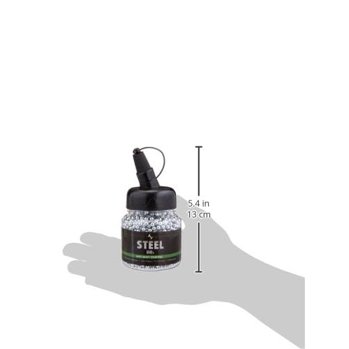 Air Venturi Steel BBS, 177 Cal, 5.1 Grains, Zinc-Plated, 2,500ct,Chrome