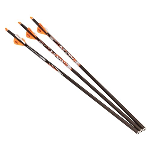 Ravin R133 Match Weight Lighted .003-Carbon Crossbow Arrows 20" 3-Pack - 400 Grain Ravin Lighted Nock Technology - for Ravin Crossbows Only (Except R500/R470/R18)
