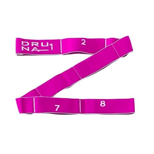 8-Loop Resistance Stretch Band ? Elastic Fitness Strap for Yoga, Pilates, Dance, Rhythmic Gymnastics & Physical Therapy