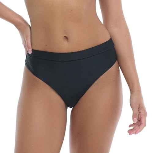 Body Glove Women's Standard Smoothies Marlee High Waist Solid Bikini Bottom Swimsuit