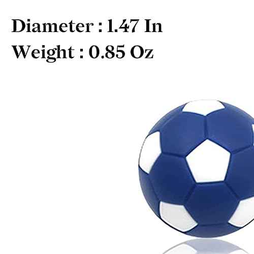 Foosball Table Balls 1.42 Inch Table Soccer Balls for Foosball Tabletop Game Foosball Accessory Replacements Multicolor World Cup Foosball/Gifts