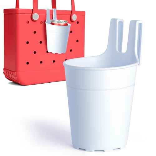 AIERSA Cup Holder for Bogg Bag,Beach Bag Drink Holder Attachment, Water Bottle Holder for Bogg Bag Accessories