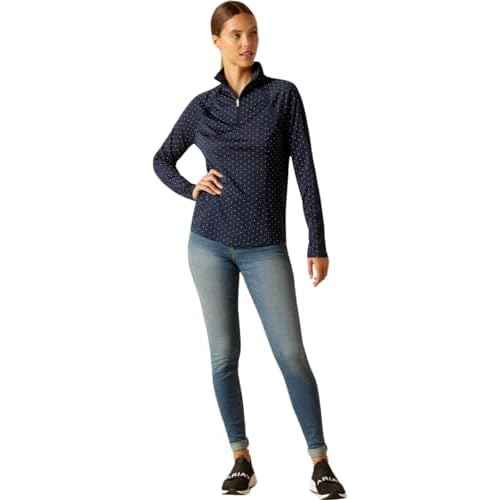 Ariat Women's Sunstopper 3.0 1/4 Zip Baselayer