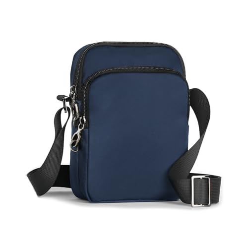 Anti-Theft Crossbody Sling Bag for Men Women RFID Block Water-Resistant Travel Purse