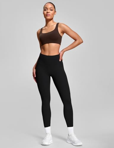 Workout Pro Leggings 25 Inches - Black, Medium - HeyNuts