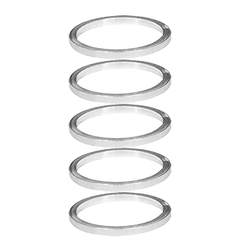 5 pcs for Each Single/Double/Triple Chainring Bolts Screws Disc Crankset Nuts Chainwheel + 10 pcs Washers Fit for Road Bike Mountain Bike MTB (25 pcs)