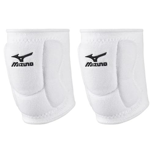 Mizuno LR6 Volleyball Knee Pad - Medium White Pair