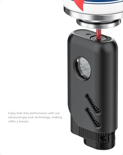 Refillable Windproof Triple Jet Flame Torch Lighter Adjustable Gas Refillable