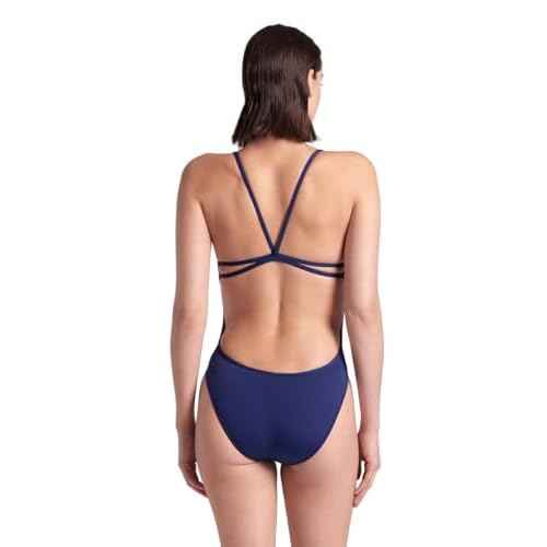 ARENA Performance Women's Team Solid Lace Back Swimsuit One Piece Bathing Suit