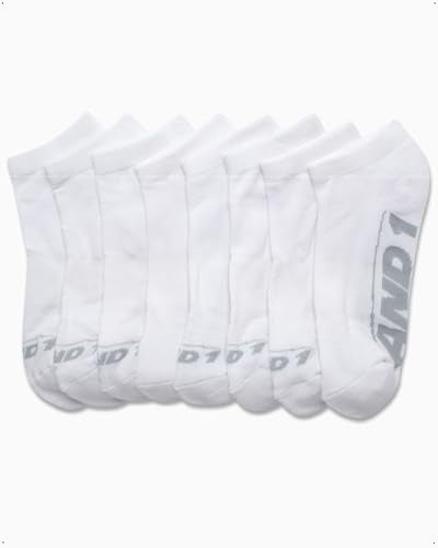 Boys Low Cut Athletic Socks 8 Pack - Cushioned, No Show, Breathable Support