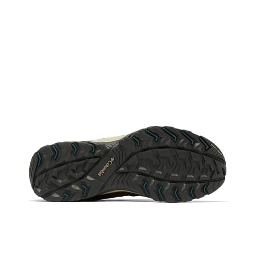 Columbia Mens Granite Trail Waterproof Hiking Shoe, Cordovan/Night Wave, 14