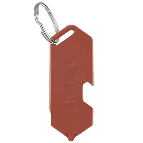 Orange Camo Gerber Shard 3-in-1 Multitool Keychain with Bottle Opener