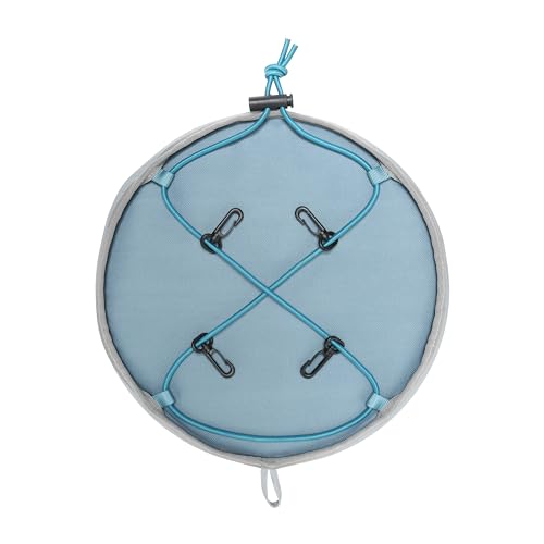 iROCKER Collapsible Pop-Up Cooler: Portable, Lightweight, Insulated Cooler for Paddleboards, Beach, Camping & Outdoor Adventures - Steel Blue