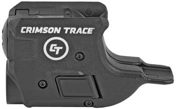 Crimson Trace Lightguard Weapon Light with Ambidextrous Controls, 2 Modes and Heavy Duty Construction for Tactical Carry, CCW and Competition