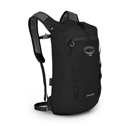 Osprey Daylite Cinch Backpack, Black