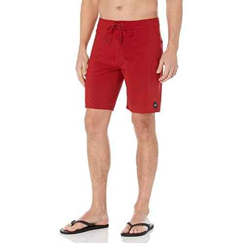 RVCA Mens 4-Way Stretch Fixed Waist 19 Inch Boardshort