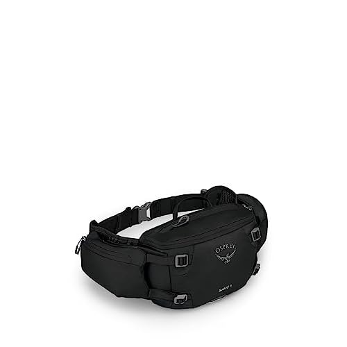Osprey Savu 5L Biking Waist Pack for Men and Women, Black