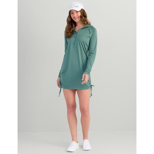 HUK Womens Pursuit Coverup Dress, Performance Fishing Dress