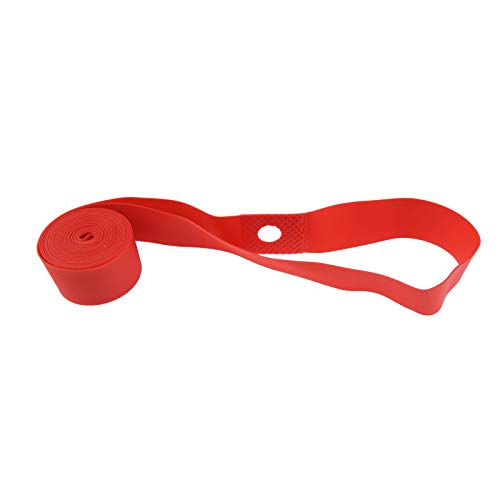 26 Inch Bicycle Rim Tape - 8 Pack Red Rim Strips for 700C Wheels