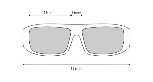 SPY Logan ANSI RX Matte Black - Happy Boost Polar Orange Mirror
