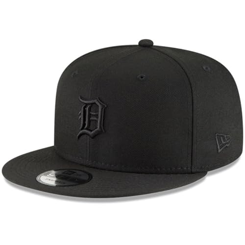 Detroit Tigers MLB Black 9FIFTY Snapback Baseball Cap - Adjustable Team Hat