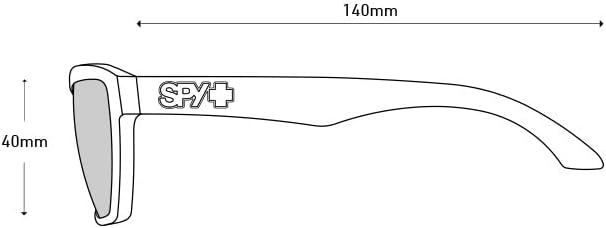 SPY Optic Helm Wayfarer Sunglasses