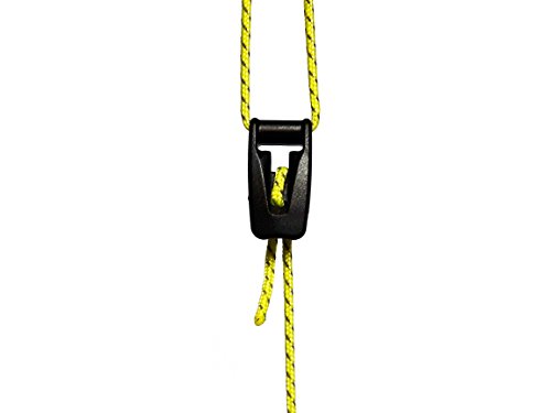 LiteOutdoors Guyline & Tensioner Kit - 1.8mm Reflective Tent Cord with 10 Adjusters - Tensioner Pack