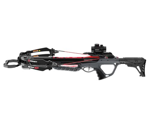 Barnett Recruit XP Crossbow Package, Compact Crossbow with 2 Arrows & 3 Dot Sight, Ideal for Hunting & Training for All Ages & Capabilities